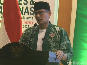 Saat Sandiaga Cerita Terima Kartu NU Numero Uno dari KH Said Aqil Siradj