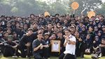 Momen Maba IPB Pecahkan Rekor Formasi 3D Tingkat Dunia