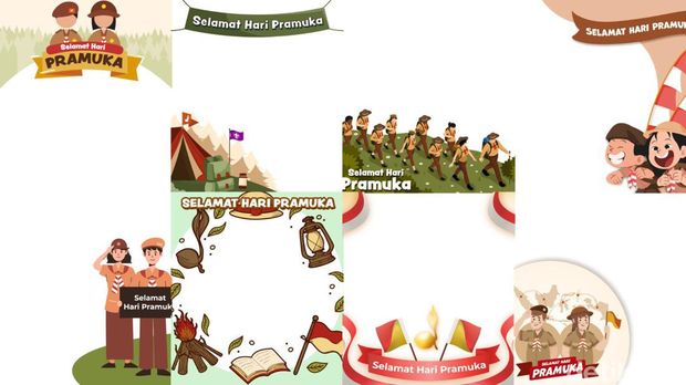 Twibbon Hari Pramuka 2023.
