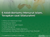 Infografis: Perhatikan! Ini Adab Bertamu dalam Islam