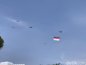 TNI AU Siapkan 30 Pesawat untuk Atraksi di Istana Saat HUT Ke-78 RI