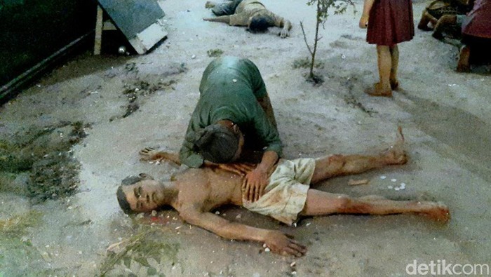 Diorama kekejaman penjajah saat Agresi Militer