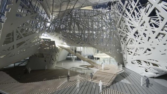 Ini Dia Penampakan Gedung Penyedot Polusi Meksiko memiliki gedung yang digunakan untuk menyedot polusi. Ini penampakannya.