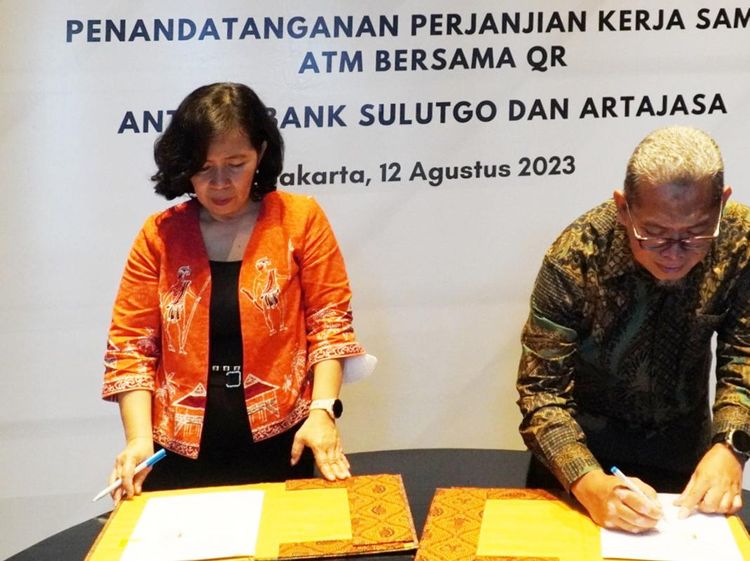 Kerjasama Layanan ATM Bersama QR