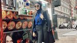 Keseruan Olla Ramlan Makan Bareng Geng Cendol dan Jajan di New York
