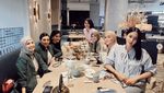 Keseruan Olla Ramlan Makan Bareng Geng Cendol dan Jajan di New York