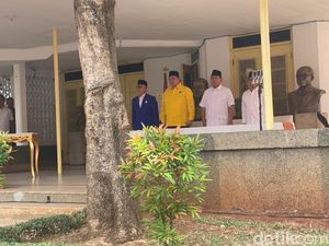 Cak Imin, Airlangga dan Zulhas Hadir Langsung di Deklarasi Prabowo Capres