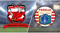 Madura United Unggul 1-0 Atas Persija Di Babak Pertama