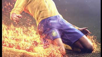 Selamat Ronaldo akhirnya juara bersama Al Nassr. Foto: Twitter