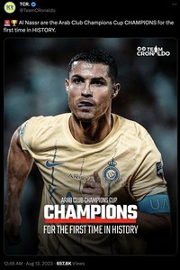 Meme Al Nassr Cristiano Ronaldo juara