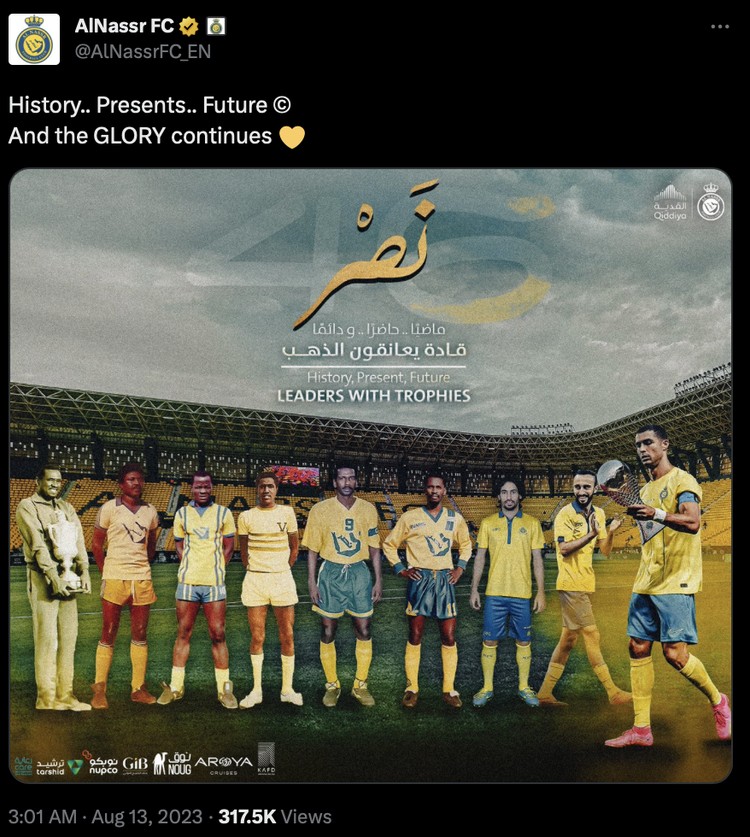 Meme Al Nassr Cristiano Ronaldo juara