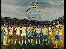 Meme Ronaldo Sumringah Bawa Al Nassr Juara Liga Champions Arab