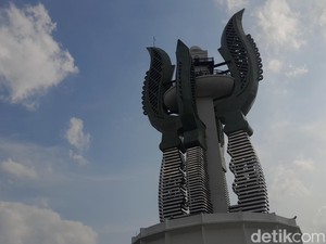 Seluk-beluk Tercetusnya Menara Kujang Sapasang di Waduk Jatigede