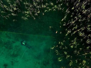 Desa Kuno Ini Ditemukan di Dalam Danau, Sempat Dilindungi Benteng Berpaku