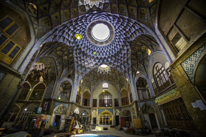 Potret Pasar Tua di Kashan Iran yang Beroperasi Sejak Abad 13