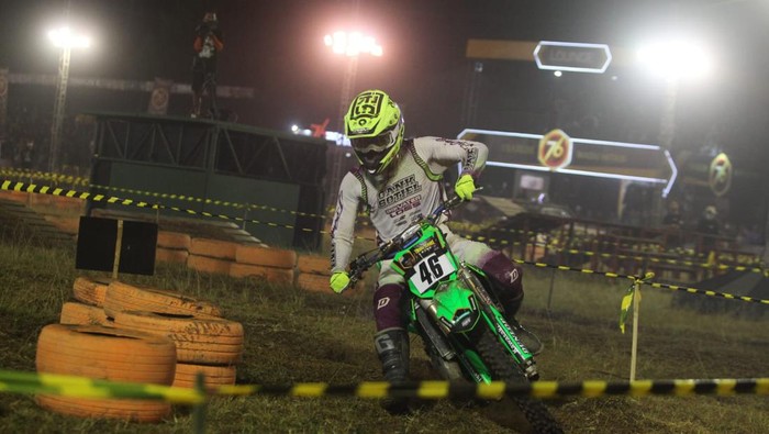 Raffi Ade di Trial Game Dirt 2023 seri Magelang.