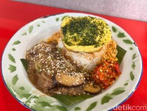 Ruma Nasi : Ada Nasi Rames Tradisional dan Asia di Warteg Ini