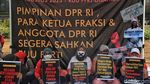 Potret Aksi Mogok Makan Tuntut Pengesahan RUU Perlindungan PRT