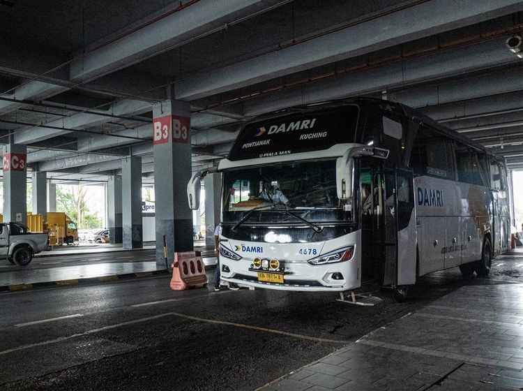 Begini Potret Bus Lintas Batas RI-Malaysia
