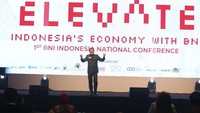 Business Network International (BNI), menyelenggarakan The 1st BNI Indonesia National Conference yang dihadiri lebih dari 300 pengusaha di Jakarta, Jumat (11/8/2023). 