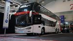 Bus Double Decker Harapan Jaya Ramaikan GIIAS 2023