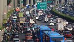 Dituding Jadi Penyebab 50 persen Polusi, Begini Situasi Kemacetan Pagi Ini