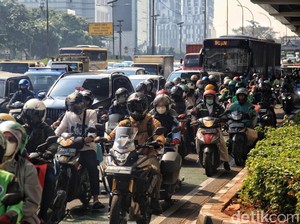 24,5 Juta Kendaraan Biang Kerok Polusi Jakarta, Muncul Opsi WFH buat Pegawai