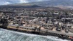 Foto Udara Kondisi Kota di Hawaii, Seperti Zona Perang!