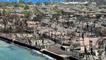 Foto Udara Kondisi Kota di Hawaii, Seperti Zona Perang!
