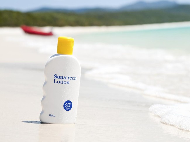Ilustrasi sunscreen
