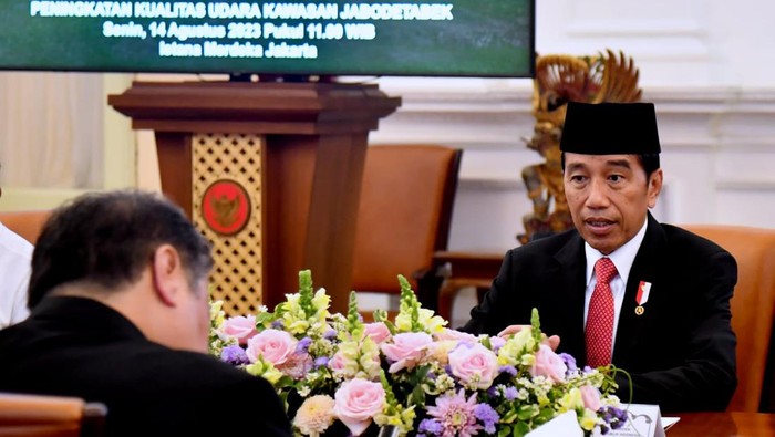 Jokowi Pimpin Ratas di Istana
