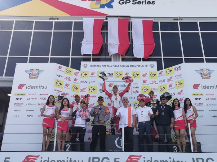Ketua MPR RI sekaligus Ketua Umum Ikatan Motor Indonesia (IMI) Bambang Soesatyo (Bamsoet) memuji prestasi pebalap muda Indonesia di ajang Asia Road Race Championship 2023 (ARRC 2023) seri ke-4.