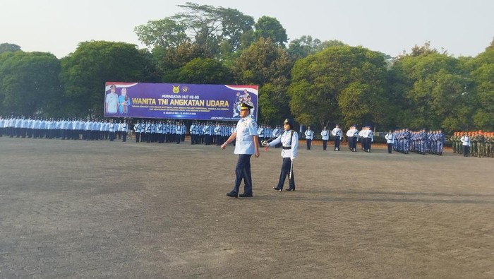 KSAU Marsekal TNI Fadjar Prasetyo Pimpin Upacara HUT WARA
