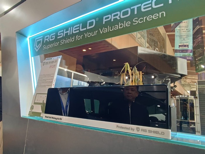 Lapisan film untuk layar monitor bernama RG Shield Protective Film