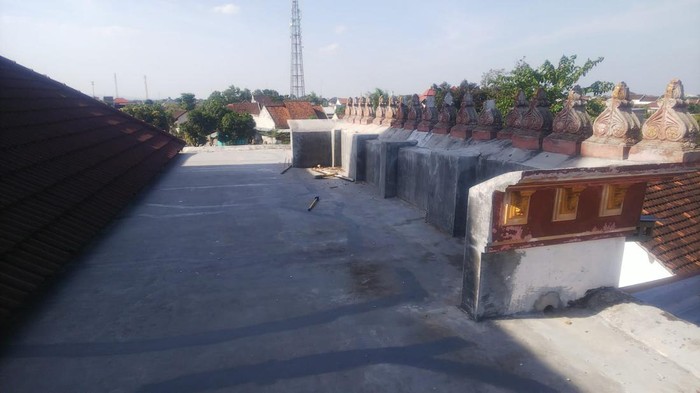 Lokasi rooftop masjid tempat lima remaja tertangkap mesum di Tulungagung