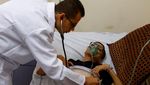 Potret Pasien RS Terdampak Gelombang Panas dan Pemadaman Listrik di Gaza