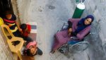 Potret Pasien RS Terdampak Gelombang Panas dan Pemadaman Listrik di Gaza