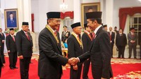 Penganugerahan ini didasarkan pada Keppres No 66, 67, 68, 69/TK/TH 2023.  