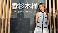 Natasha Wilona belum lama ini membuka usaha restoran keluarga. (Foto: dok Instagram)