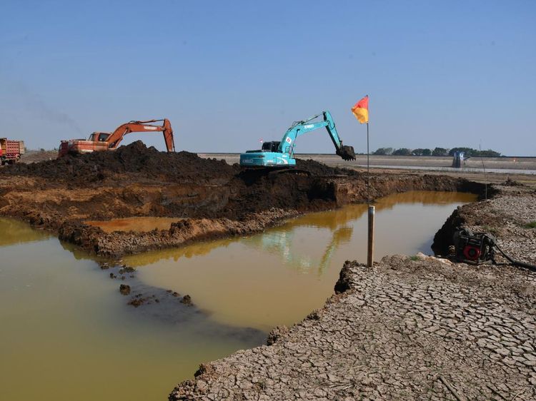 Tambah Daya Tampung, Waduk Dawuhan Madiun Dinormalisasi