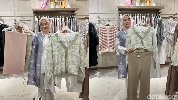 Ide padu padan busana ala Zyta Delia Rahma, pemilik brand hijab dan busana muslim, Zytadelia.
