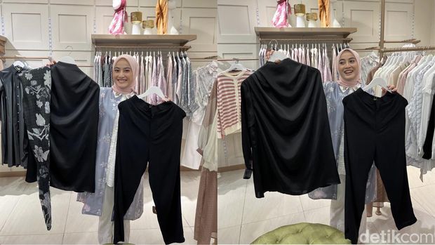 Ide padu padan busana ala Zyta Delia Rahma, pemilik brand hijab dan busana muslim, Zytadelia.