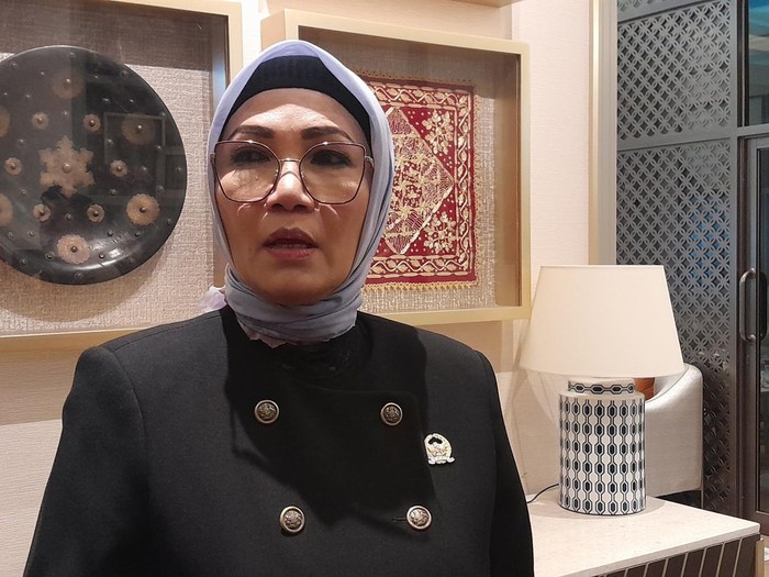 Ketua DPRD Sumsel RA Anita Noeringhati. Foto: Candra Setia Budi/detikSumbagsel