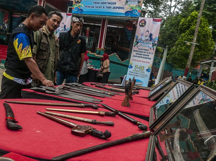 Benda Pusaka Peninggalan Kesultanan Banten Dipamerkan