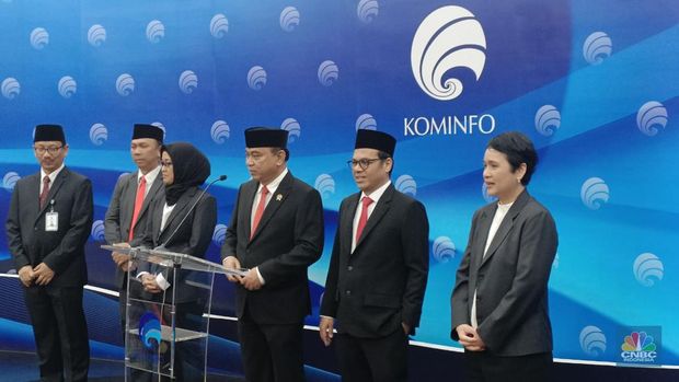 Pelantikan Dirut Bakti Kominfo. (վ/Novina)