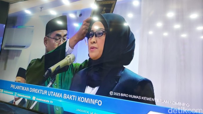 Pelantikan Dirut Bakti