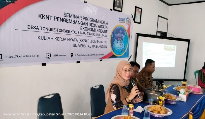 Pemkab Sinjai Bahas Pariwisata Berkelanjutan di KKNT Mahasiswa Unhas