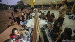 Penampakan Antrean Charger HP Para Anggota Pramuka di Rainas XII
