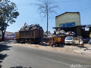 Kondisi TPS di Cimahi Usai Pembatasan Buang Sampah ke Sarimukti