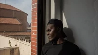Roman Friday, salah satu penumpang gelap, di Sao Paolo. Ia ingin masa depan yang lebih cerah, katanya